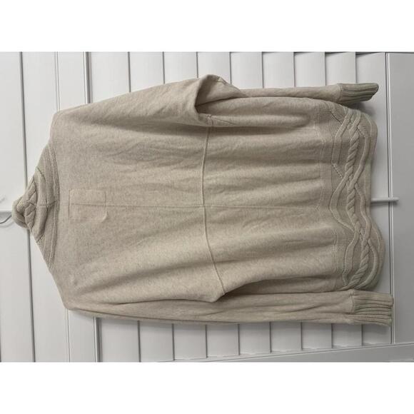 Aeropostale cable knit cocoon sweater size S/M - Picture 6 of 6